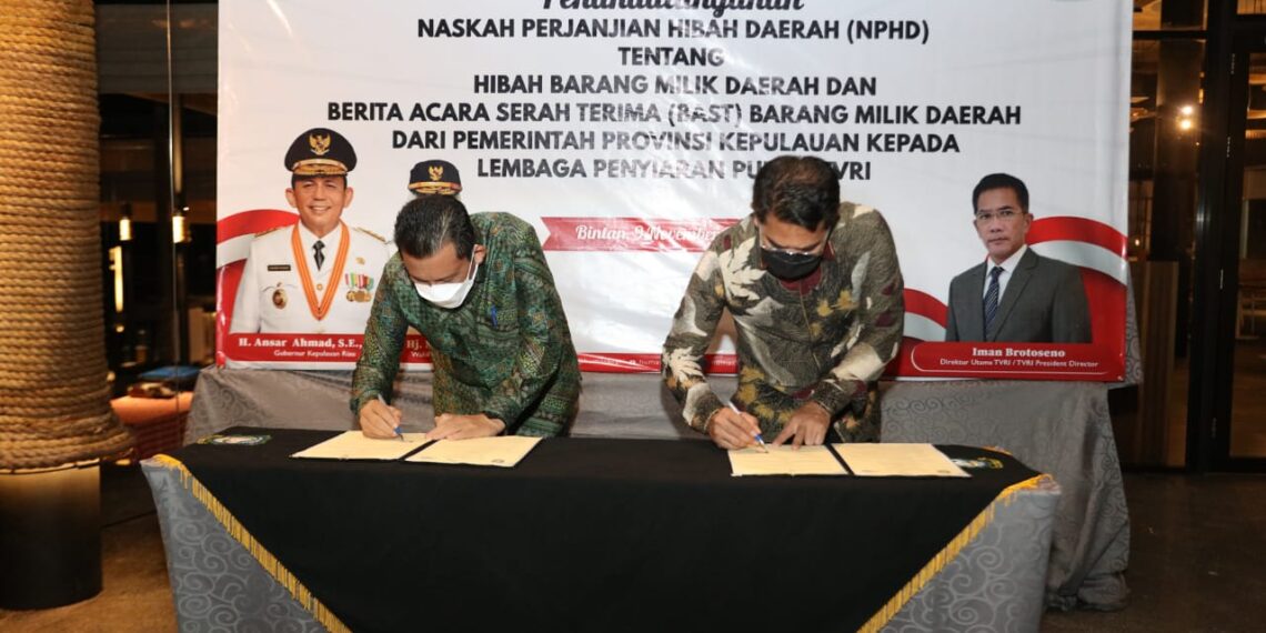 Pemprov Hibah Lahan 2 Hektar di Dompak Untuk StasiunTVRI