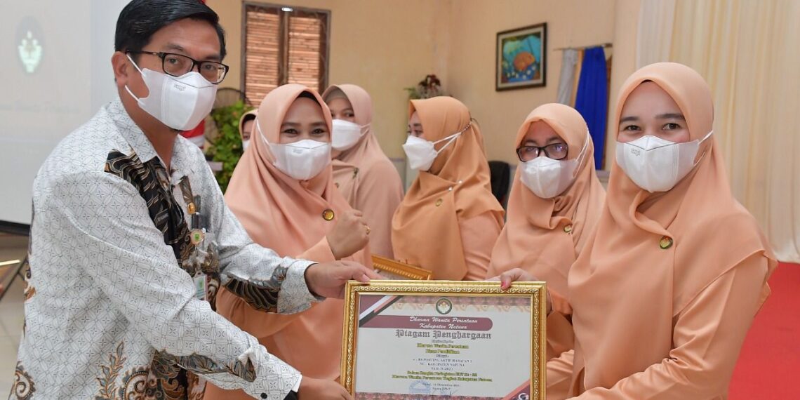 Sekda Natuna Boy Wijanarko Harapkan DWP Natuna Terus Tumbuhkan Rasa Keperdulian