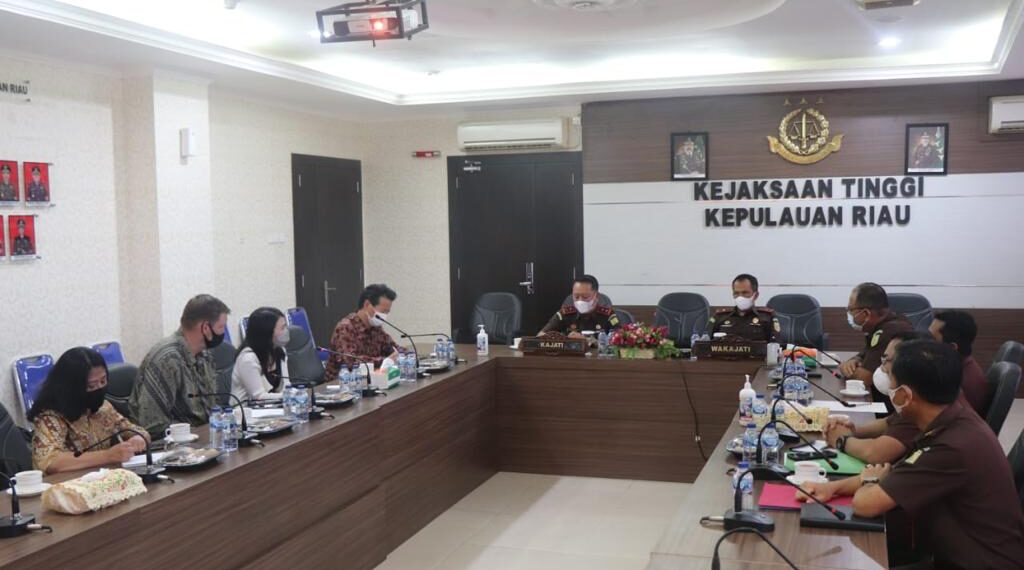 Kajati Kepri Terima Kunker Perwakilan Departemen Kehakiman AS