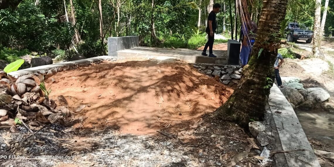 Benarkah..?” Proyek Pembangunan Yang Tak Selesai Target di Desa Ceruk Adalah Pokir Oknum Anggota DPRD Natuna