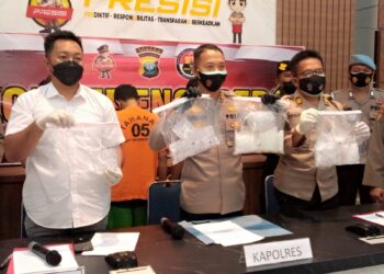 Jaringan Narkoba Mengaku Barang Haram Itu dari Malaysia