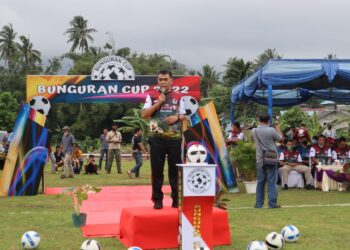 Bupati Natuna Resmi Buka Turnamen Bunguran Cup 2022