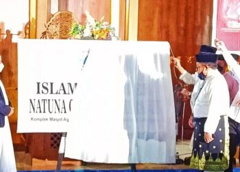 Hadirkan Ustadz Kondang, Bupati Natuna Launching Mesjid NGU Sebagai Islamic Center 