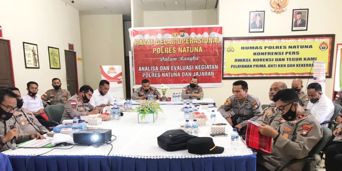 Kapolres Natuna AKBP Iwan Ariyandhy : Ingatkan Jajaran Agar Terus Bersinergi