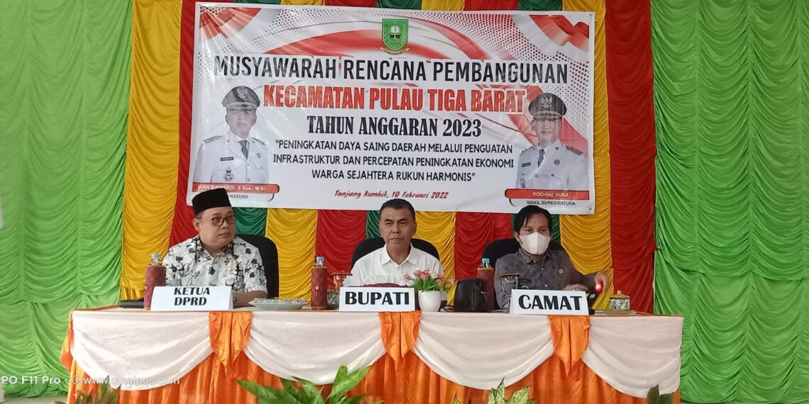 Bupati Natuna Wan Siswandi : Satukan Pikiran Membangun Sekala Prioritas