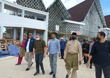 Pantau Pembangunan PLBN, Bupati Wan Siswandi : OPD, Lirik Prospek Kedepan Atas Pembangunan PLBN