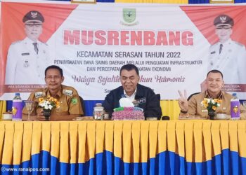 Bupati dan Wakil Bupati Dengar dan Serap Aspirasi Masyarakat Serasan Di Musrenbang