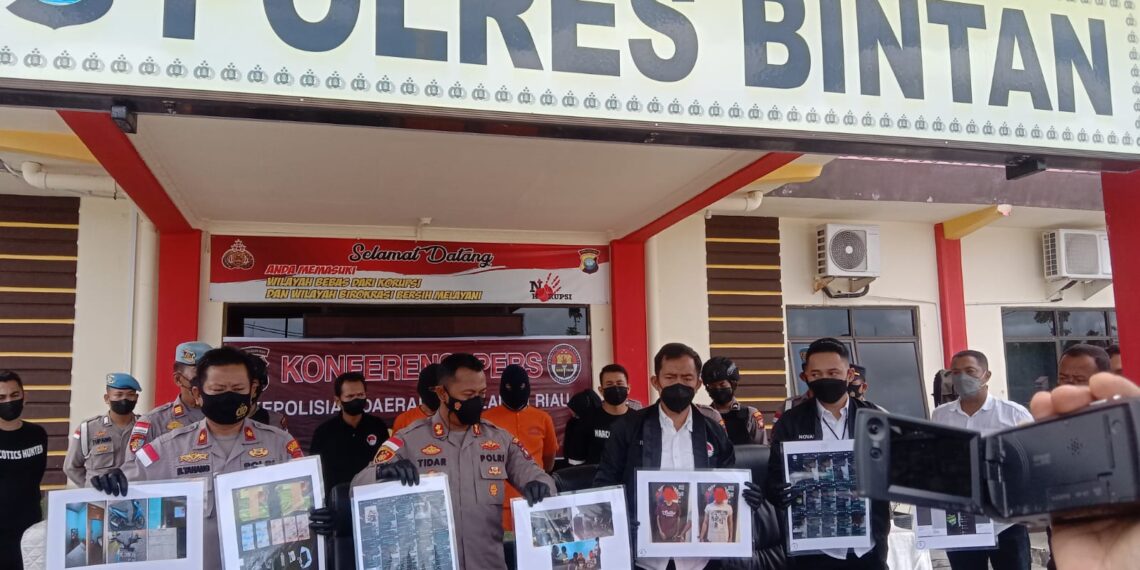 Tersandung Narkoba, Polres Bintan Ringkus 2 Orang Pelajaran/Mahasiswa