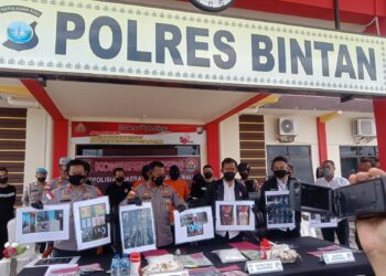 Tersandung Narkoba, Polres Bintan Ringkus 2 Orang Pelajaran/Mahasiswa