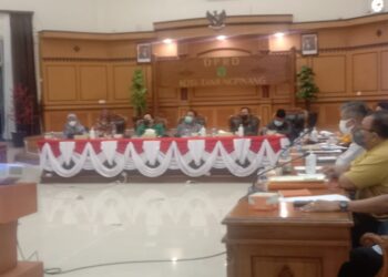 Terkait Harga Sewa, Komisi II DPRD Kota Tanjungpinang Lakukan RDP Dengan Pedagang