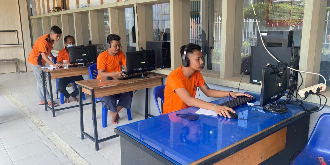 Rutan Kelas I Tanjungpinang Sediakan Fasilitas Kunjungan Video Call Rujiba