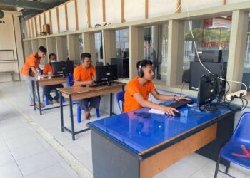 Rutan Kelas I Tanjungpinang Sediakan Fasilitas Kunjungan Video Call Rujiba