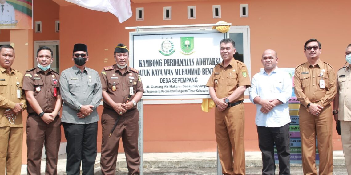 Ketua Komisi I DPRD Natuna Apresiasi Sepempang Sebagai Kampung Perdamaian Adhyaksa