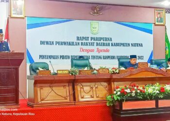 Bupati Natuna Sampaikan 10 Ranperda 2022 dan Beharap DPRD Segera Bahas Serta Ditindaklanjuti