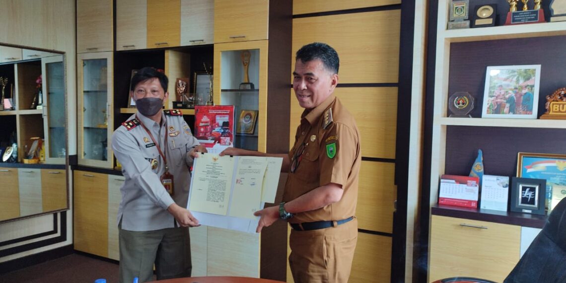 MoU Bersama BPN, Bupati Wan Siswandi Minta Selesaikan Permasalahan Aset Tanah Milik Pemda