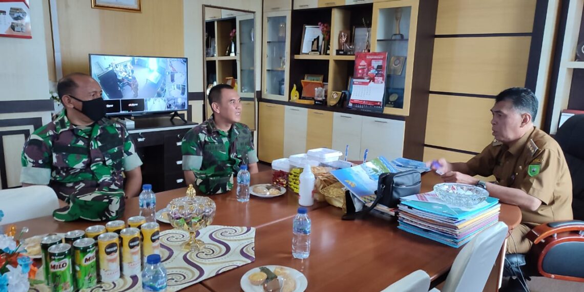 Bupati Natuna Terima Kunjungan Silaturahmi Dandim Natuna Letkol Hasbul HL 
