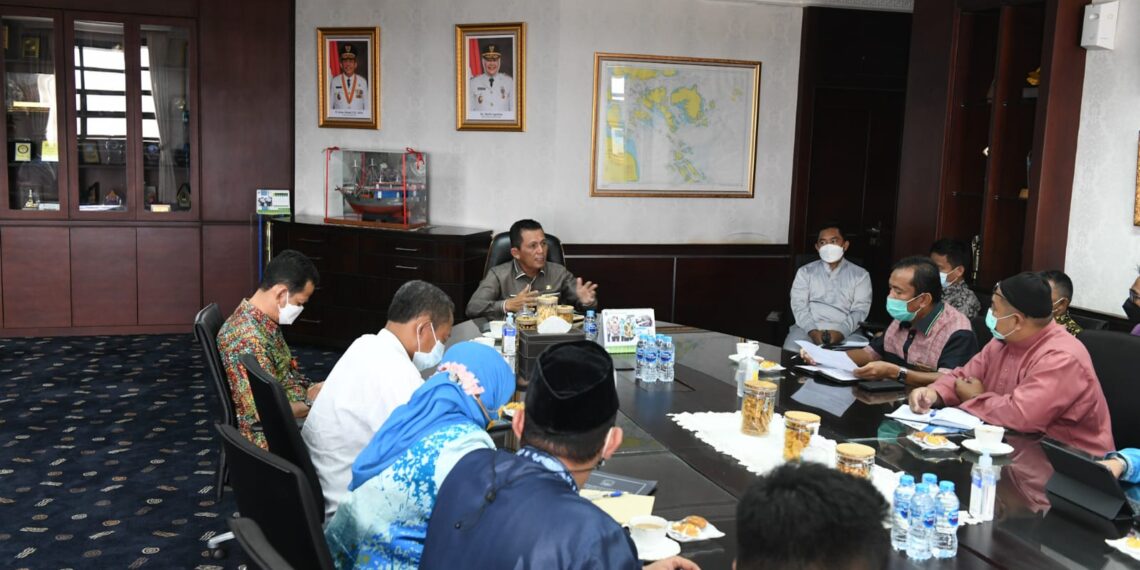 Kepri Tuan Rumah Rakorgub 2022 se_Sumatera Bersama Menteri PPN dan Kepala Bappenas RI.