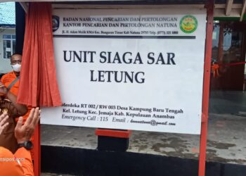 Wabup Wan Zuhenda Resmikan Kantor Unit Siaga SAR Jemaja