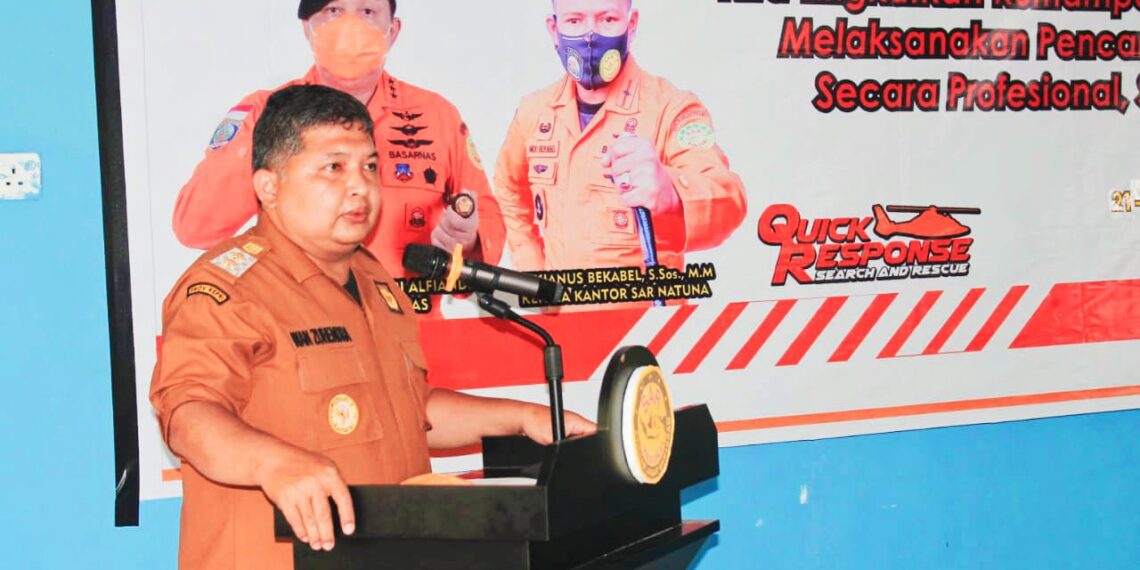 Wabup Wan Zuhendra, Resmikan Pelatihan Potensi SAR Ingatkan Tiga Hal