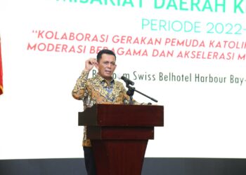 Gubernur Ansar Ingatkan Pemuda Katolik Pedomani 4 Pilar Kebangsaan