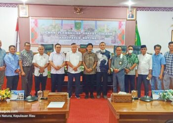 DPRD Natuna Terima Kunjungan Komisi I DPRD Kota Batam