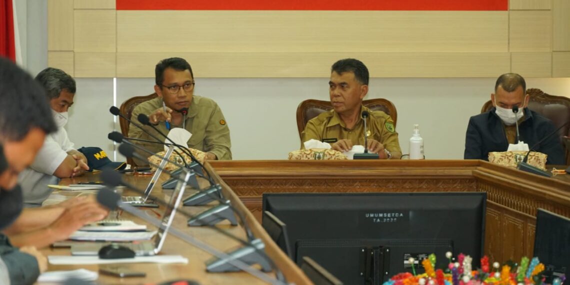 Kunjungi Pemkab Natuna, Pemda Adakan Audensi Bersama Asisten Deputi Menko Marves 