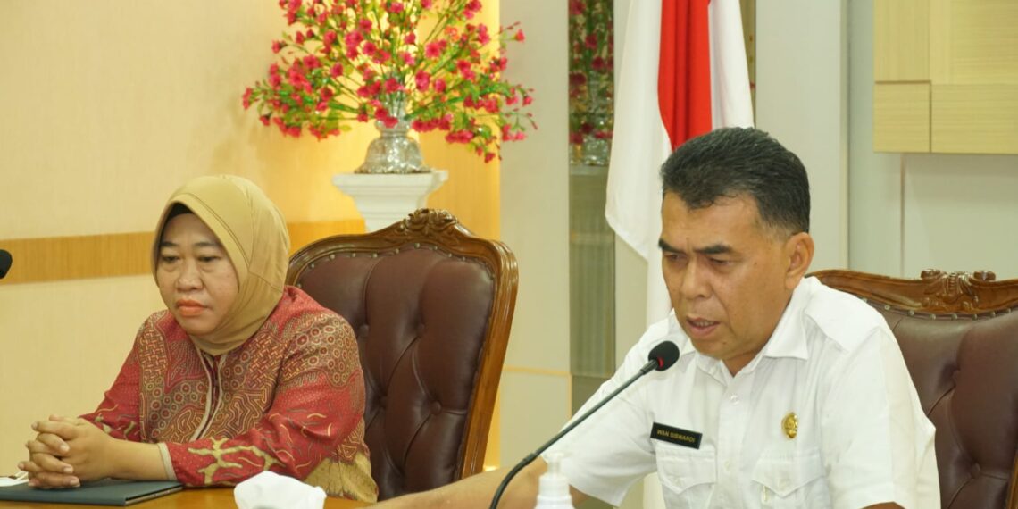 Kepala Kantor Regional XII BKN Pekanbaru Kunjungi Natuna, Wan Siswandi Harapan Lebih Prioritaskan Anak Asli Daerah