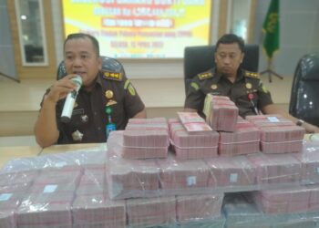 Kejari Tanjungpinang Sita Uang TPPU Narkoba Sebesar RP 4,3 Millyar