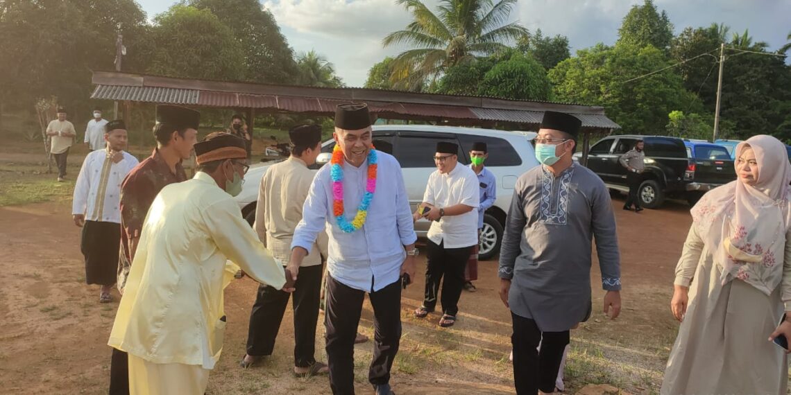 Safari di Batubi, Bupati Natuna Ajak Masyarakat Terus Syukuri Nikmat Allah SWT.