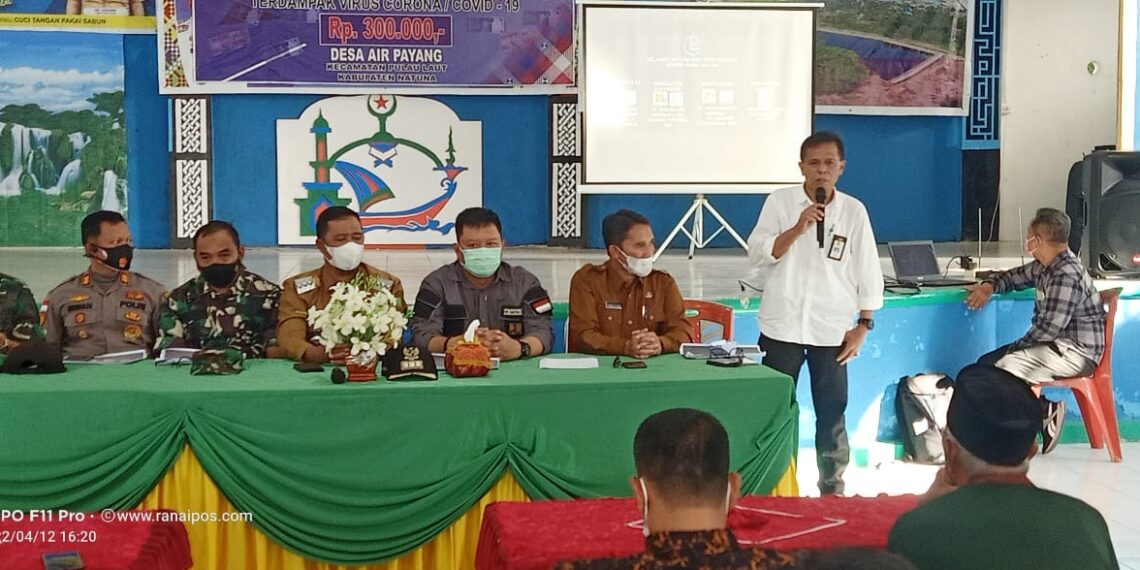 BPP Natuna Dampingi BWS Sumatera 4 Batam Sosialisasi Proyek Pembangunan Pantai Pulau Semiun & Sebetul Natuna