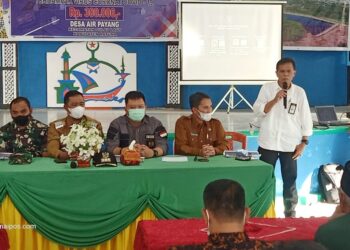 BPP Natuna Dampingi BWS Sumatera 4 Batam Sosialisasi Proyek Pembangunan Pantai Pulau Semiun & Sebetul Natuna