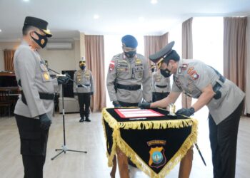 Kapolda Kepri Pimpin Sertijab Kapolres Tanjungpinang
