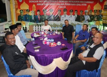 Kunjungi Posko Pengamanan Mudik, Ketua Komisi I DPRD Natuna Beri Apresiasi Kepada Petugas