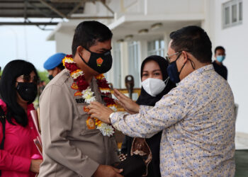 Wakapolda Kepri Brigjen Pol Drs. Rudi Pranoto, Kunjungi Natuna