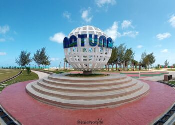 Kadis DLH Natuna Ajak Pengunjung Jaga Kebersihan Pantai Piwang