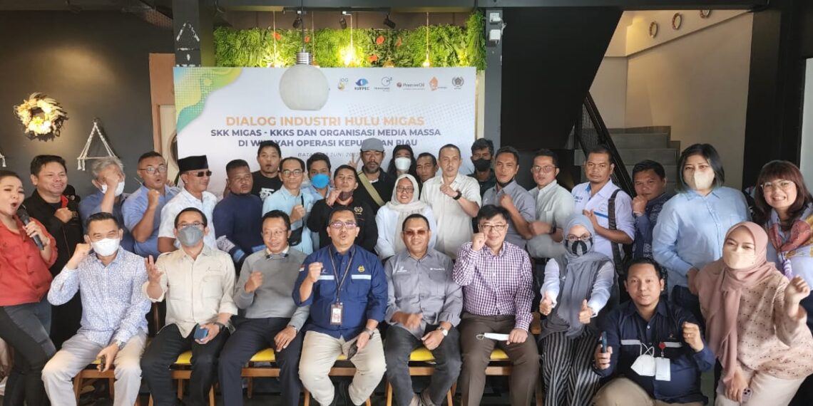 SKK Migas dan KKKS di Kepri Berdialog Dengan Delapan Organisasi Wartawan