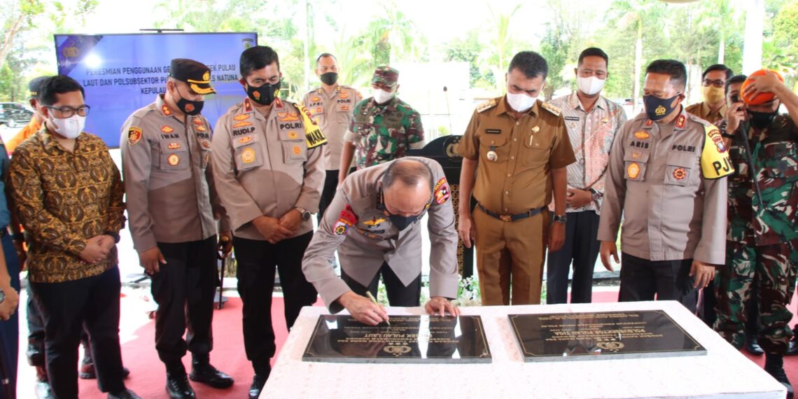 Itwasum Polri Komjen Pol. Drs. Agung Budi Maryoto, M.Si., CSFA Kunjungi Natuna