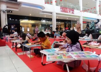 50 Anak Meriahkan Lomba Mewarnai di Festival Budaya Tionghoa