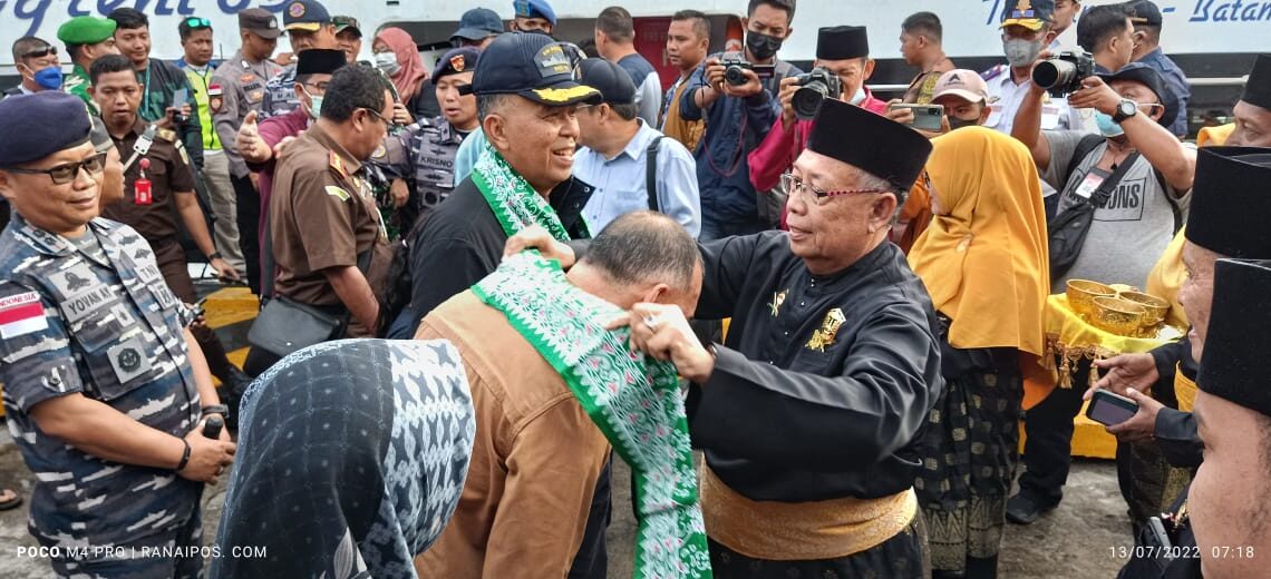 Kafilah MTQ Natuna Tiba Di Anambas