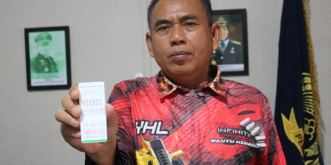 Hindari Penggunaan Narkoba, LP Kelas IIA Tanjungpinang Rutin Lakukan Tes Urine