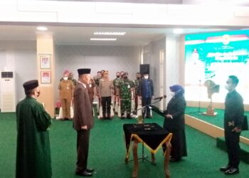 Zulhidayat di Lantik Sebagai Sekdako Tanjungpinang