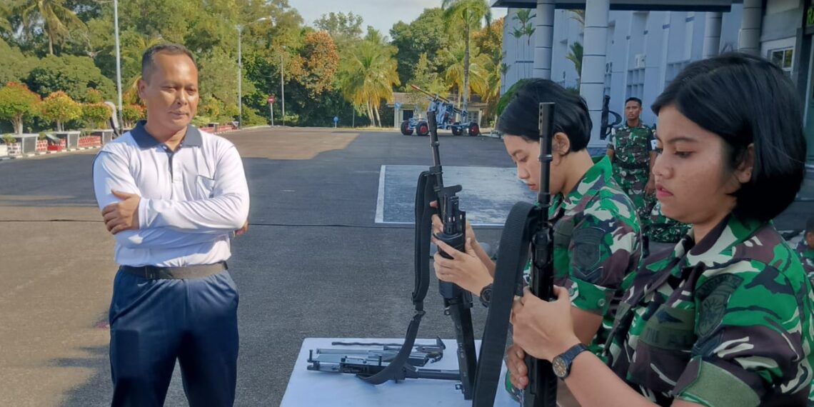 Lantamal IV Kepri Gelar Latihan Pertahanan Personil Kowal