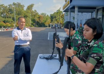 Lantamal IV Kepri Gelar Latihan Pertahanan Personil Kowal