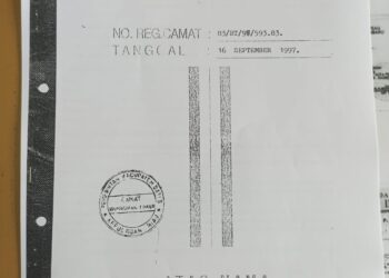 Berita Kehilangan Surat Keterangan Ganti Kerugian Atas Nama Hilma Ilyas.