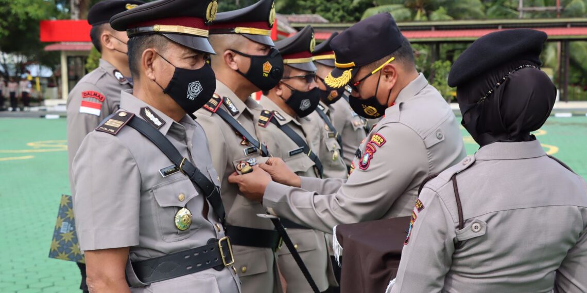 Kapolres Natuna Pimpin Sertijab Pejabat Utama Polres Natuna