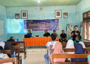 Polres Natuna bersama Jawara Internet, Berikan Sosialisasi Natuna Melawan Hoax