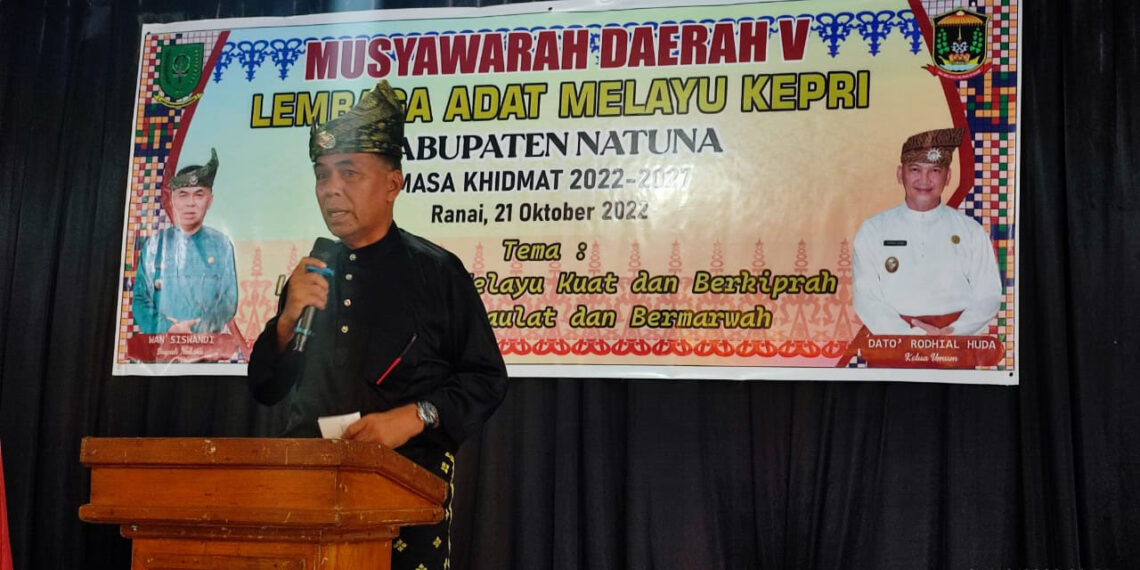 Bupati Natuna Wan Siswandi : LAM Tetap Turut Andil Mengisi Pembangunan Natuna