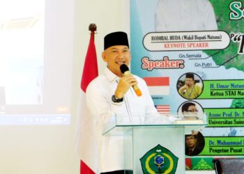 Wakil Bupati Rodhial Huda, Buka Seminar Internasional STAI Natuna Bersama Narasumber Tiga Negara