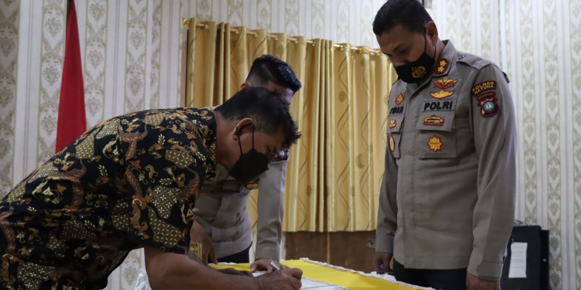 Rekrutmen Bintara Polri, Karo SDM Polda Kepri Ambil Sumpah Sub Panda Polres Natuna