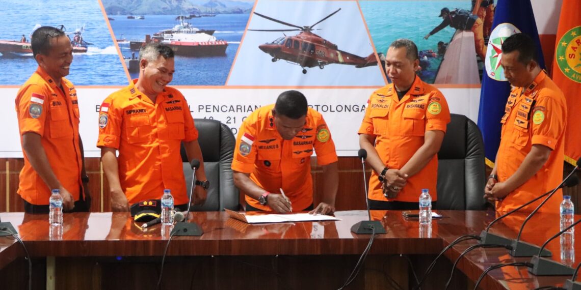 Ronaldi Resmi Menjabat Kaur Umum Basarnas Natuna Gantikan Sipranidi